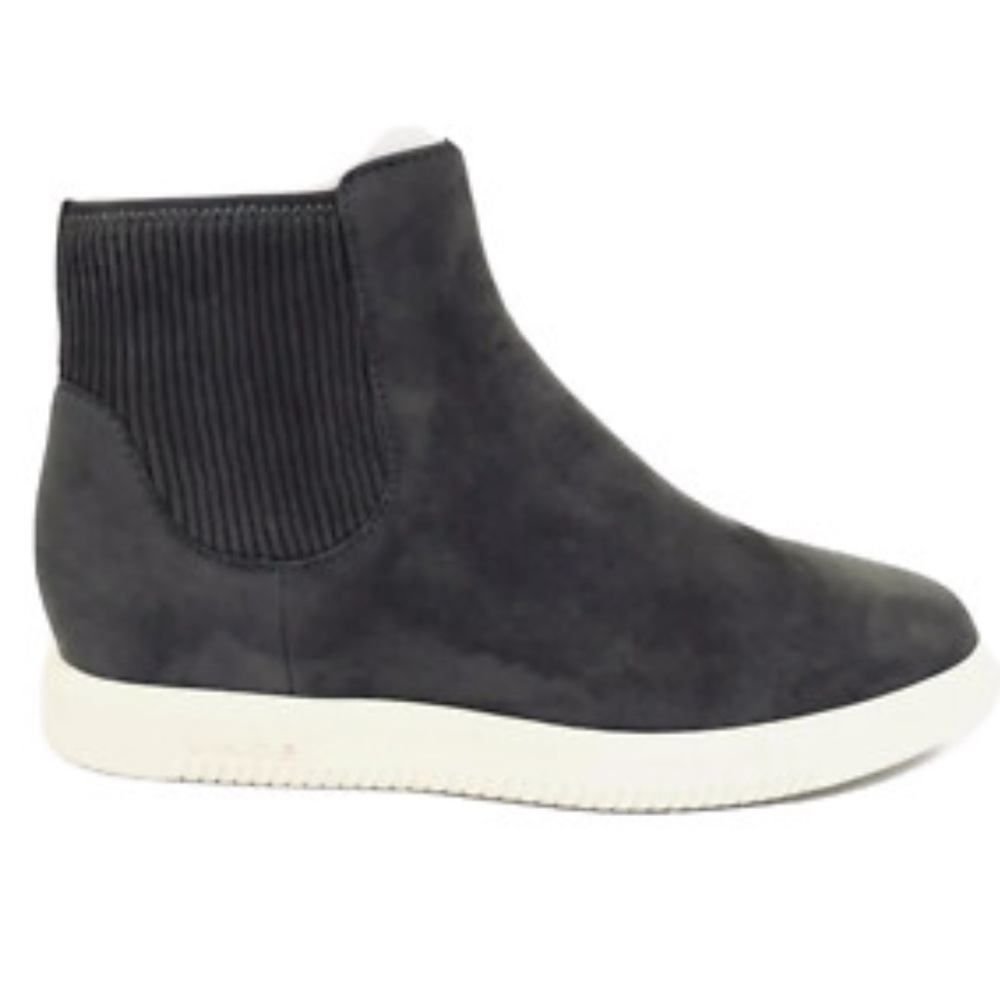 Women’s‎ Vince Ilona Suede Ankle Boots Gray Chelsea Bootie